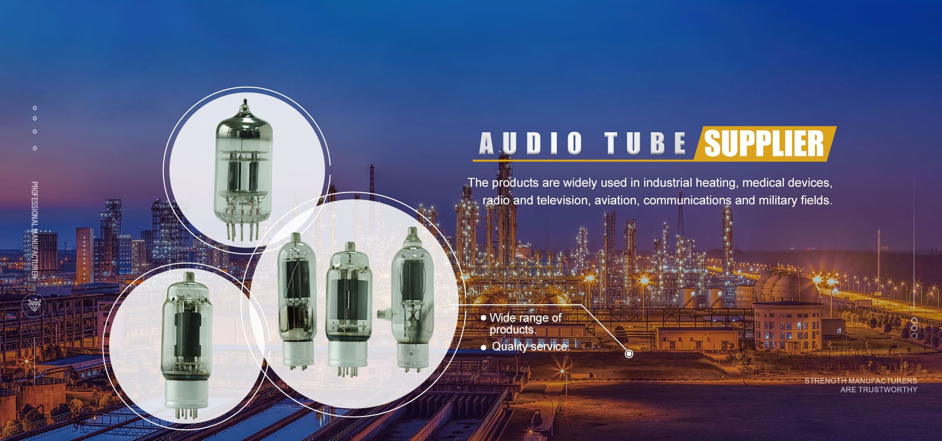 Các nhà sản xuất và nhà cung cấp ống âm thanh